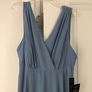 Lulus BRAND NEW blue bridesmaid dress